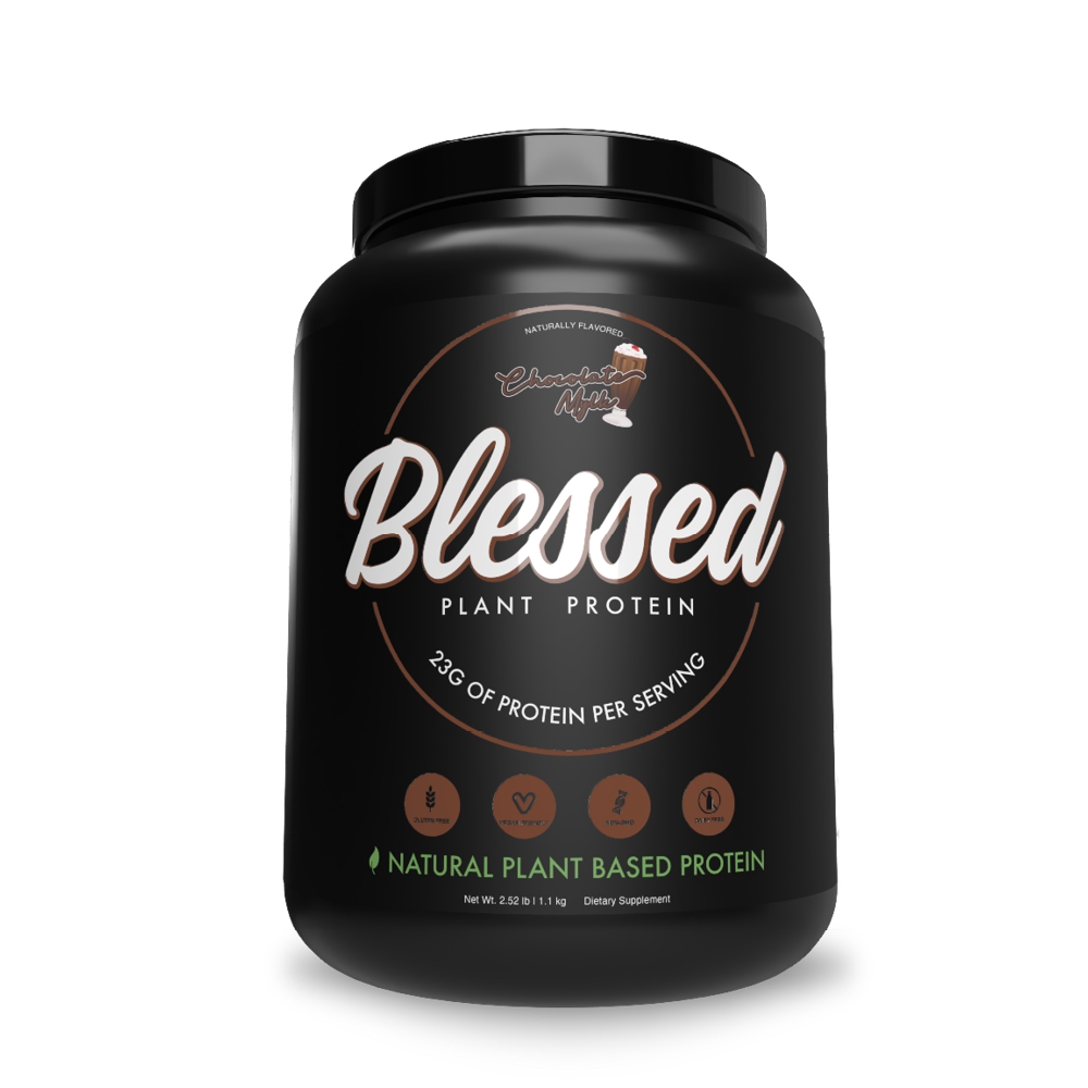 Blessed Plant-Based Protein - 30 Serves - 30 Serves | Chocolate Mylk