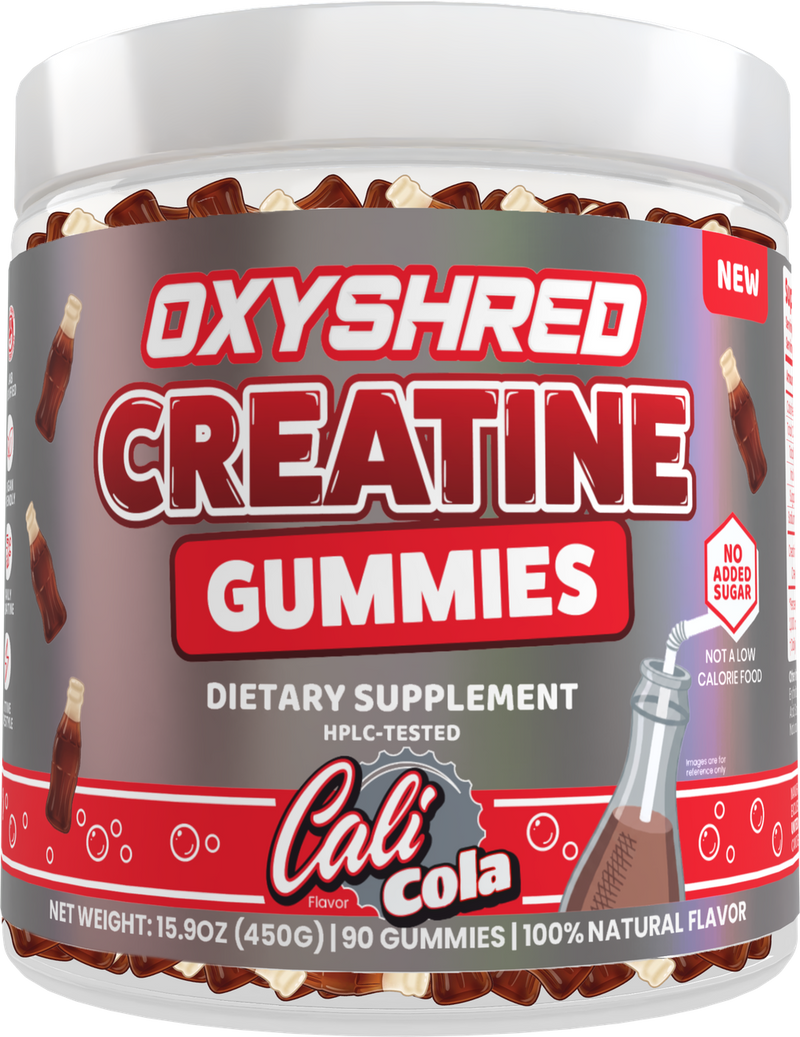Cali Cola Creatine Gummies 90 gummy tub