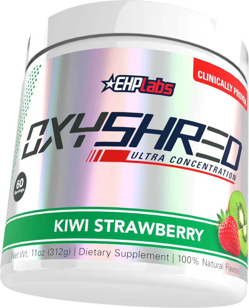 OxyShred Kiwi Strawberry 60-serve tub