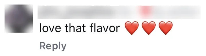 Instagram comment from an OxyShred customer