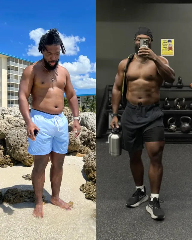 OxyShred community transformation, before and after