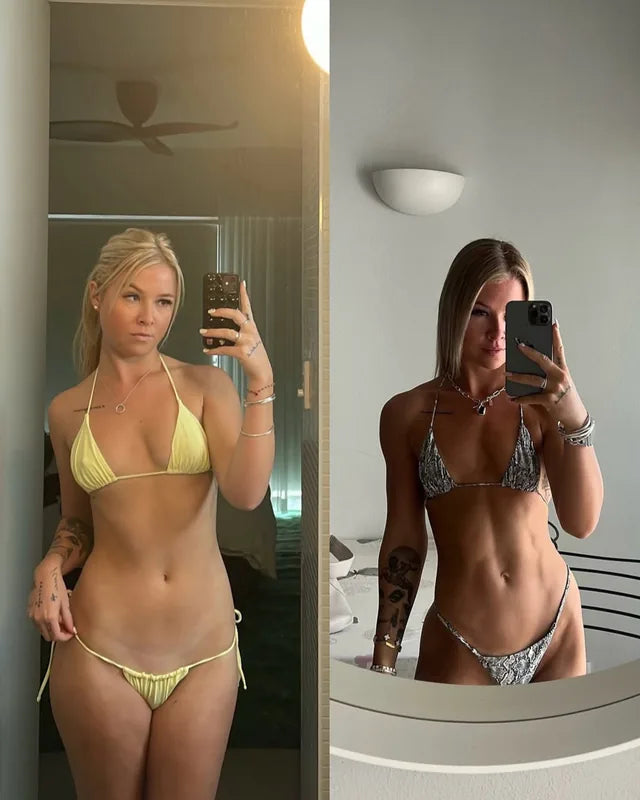 OxyShred community transformation, before and after
