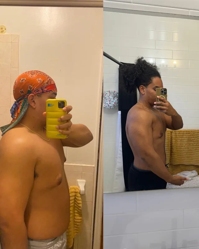 OxyShred community transformation, before and after