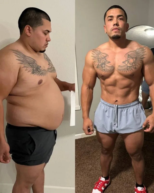 OxyShred community transformation, before and after