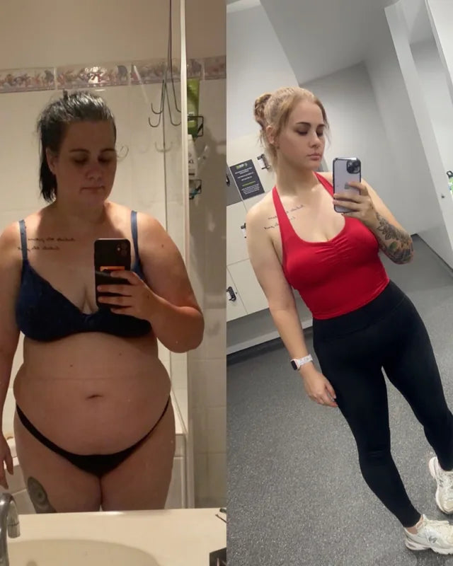 OxyShred community transformation, before and after