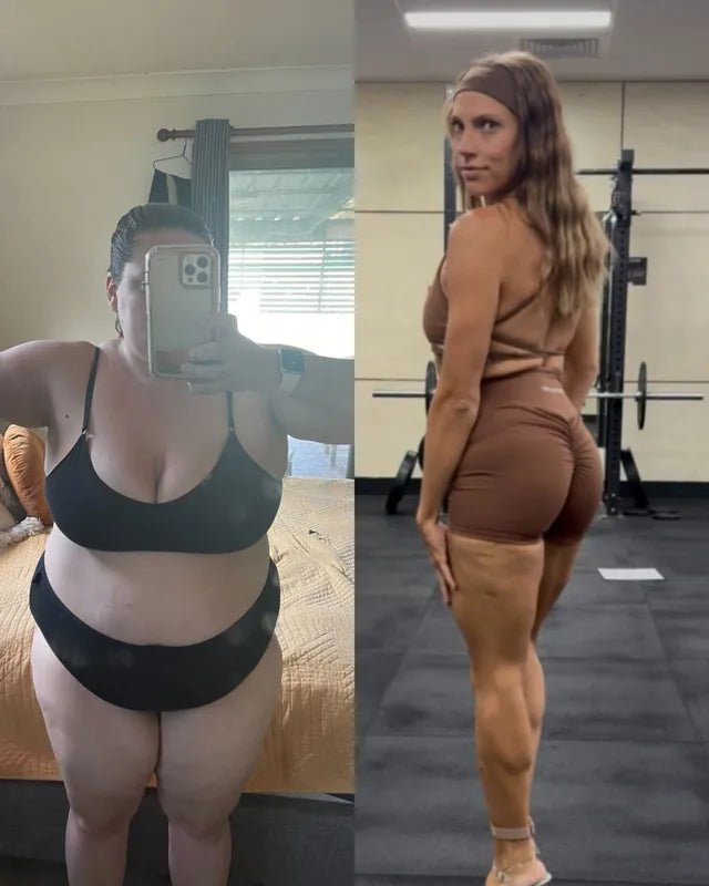 OxyShred community transformation, before and after
