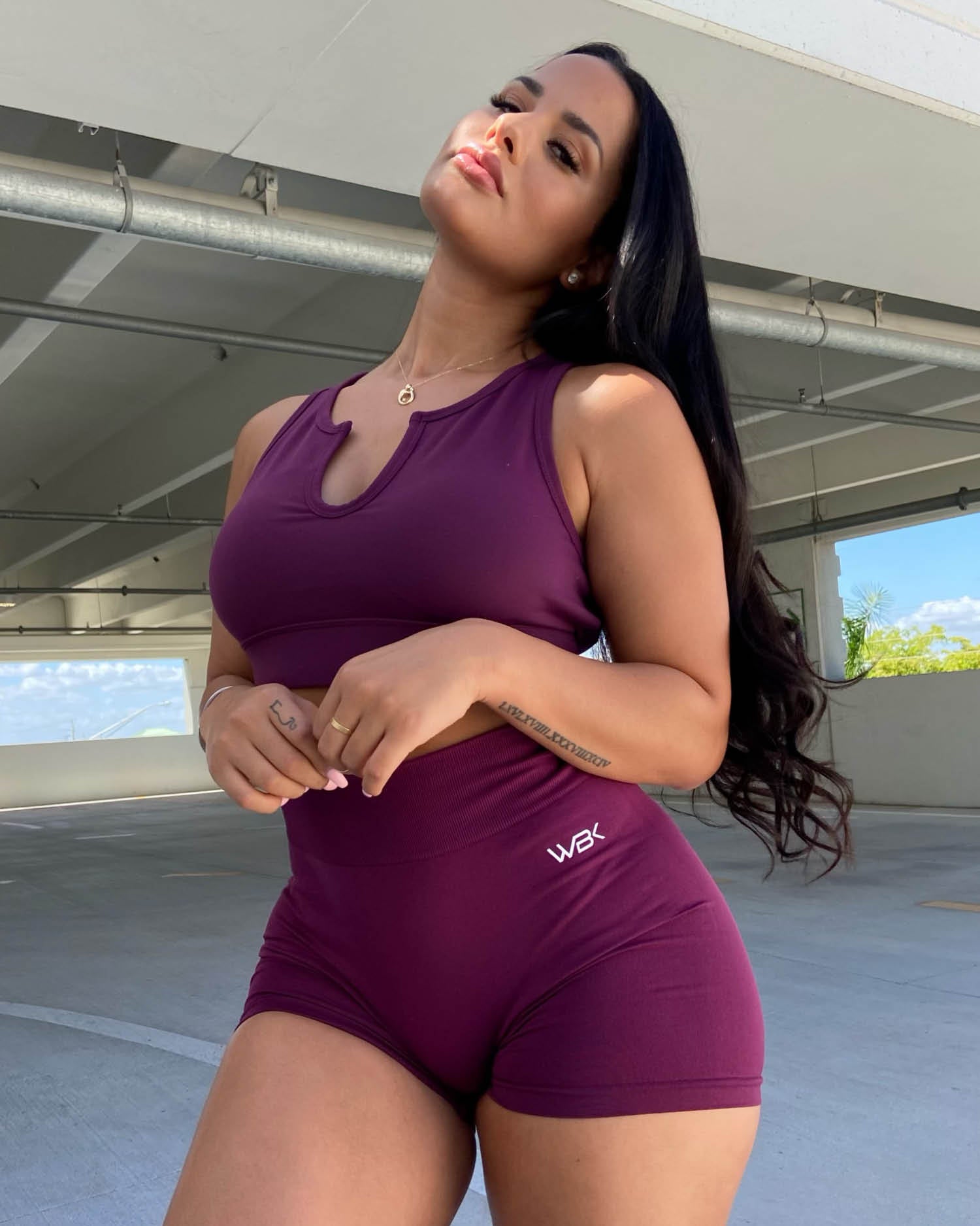 Signature Booty Short | MAROON | WBK x EHP