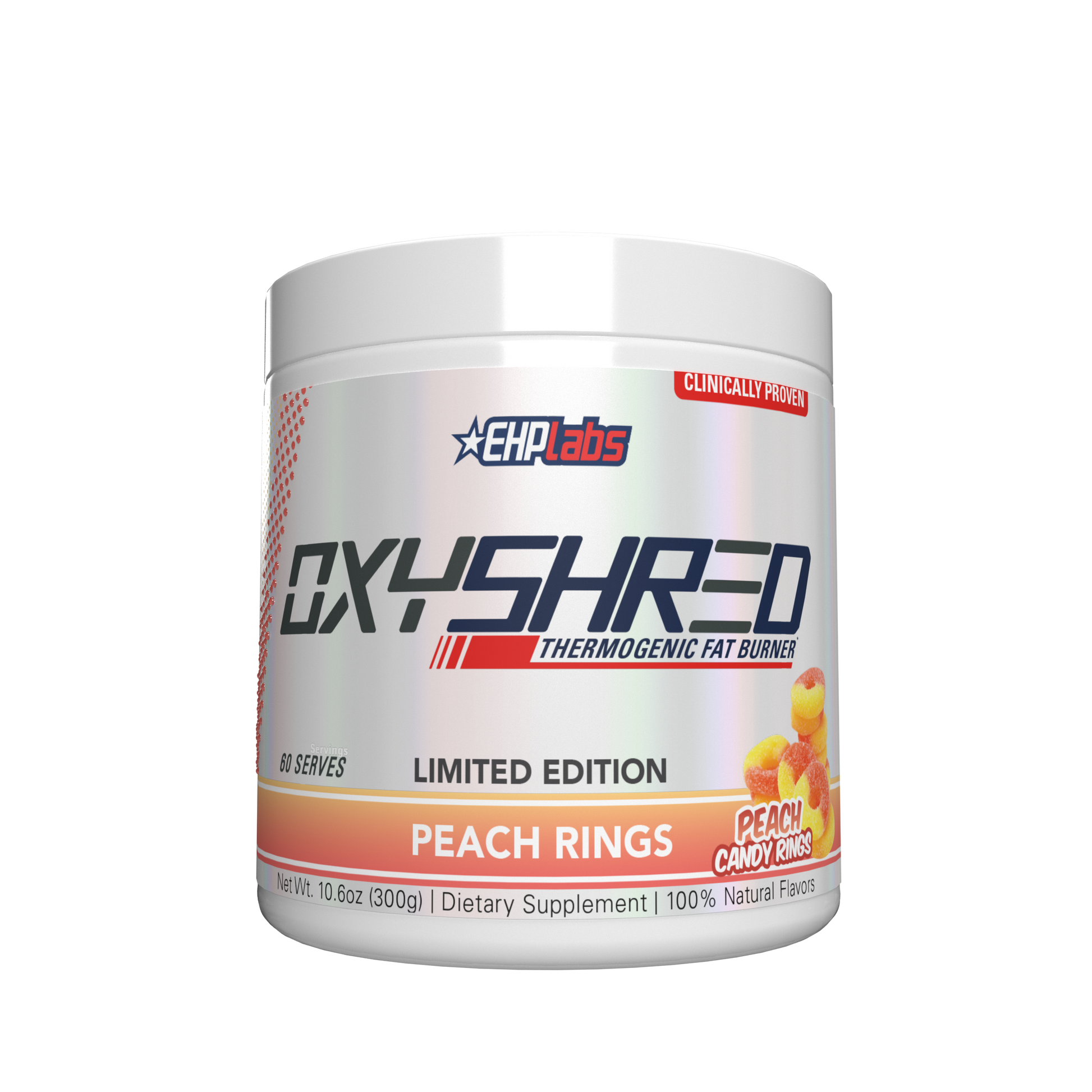 OxyShred Peach Candy Rings