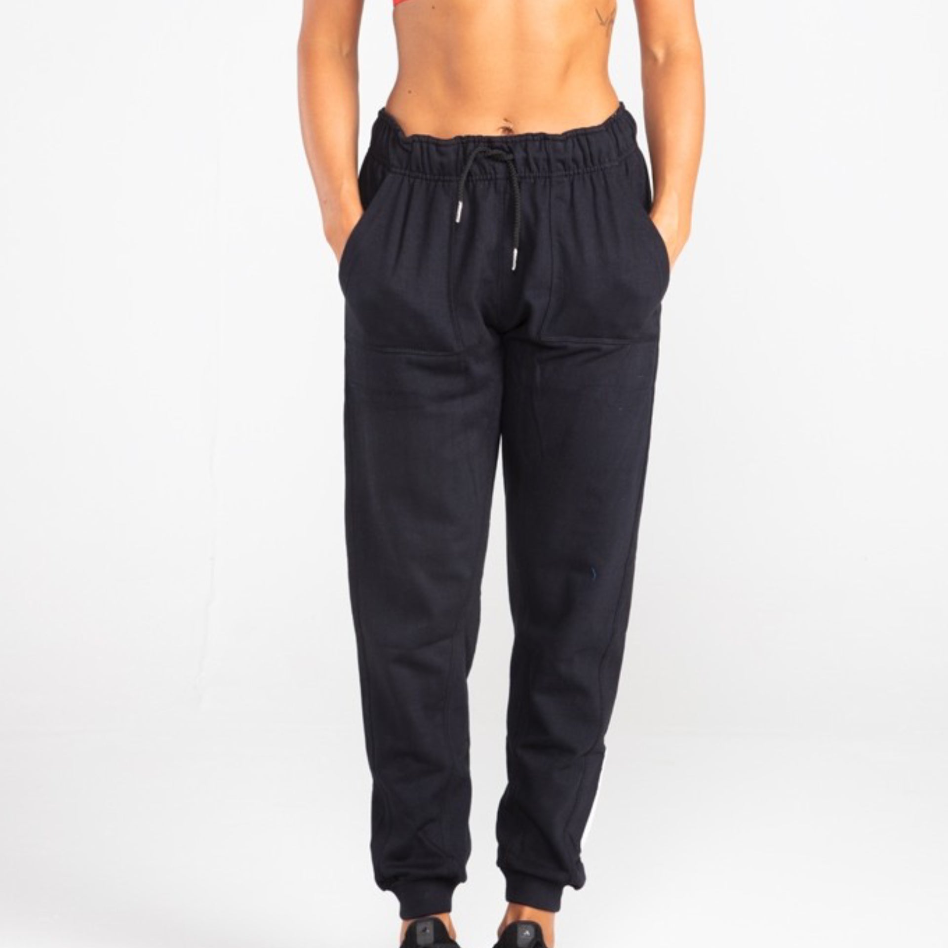 Adidas Women's Climacool Track Pants, Black/Wild Pink, Size M | eBay