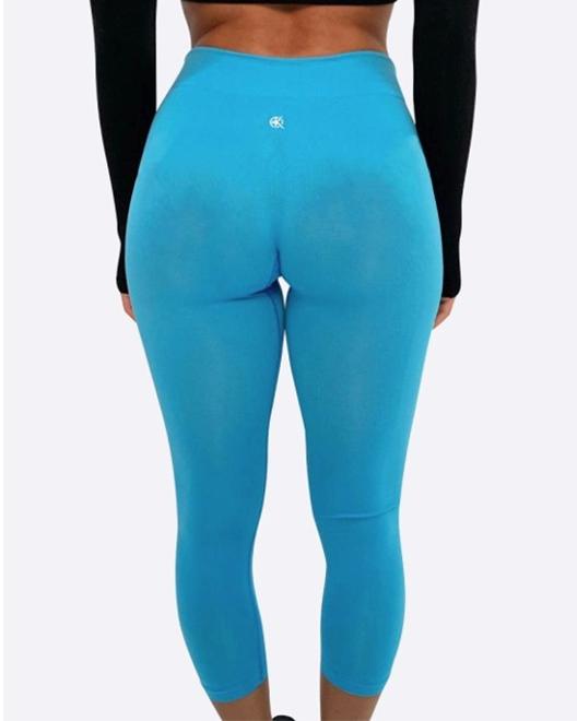 Buy ARMR Women Turq.Blue/Black SPORT full-length Tights SPTI04