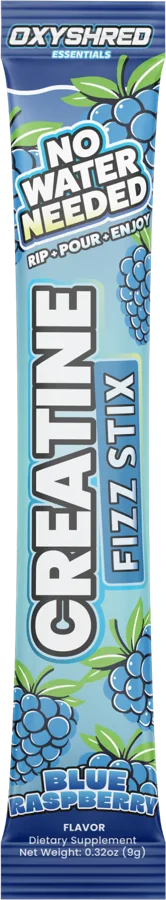 Blue Raspberry Creatine Fizz Stik